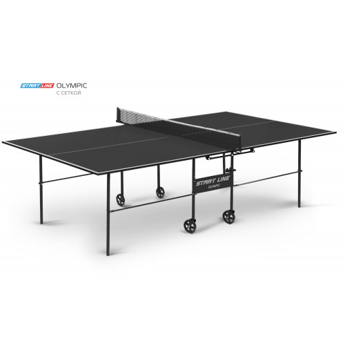 Стол теннисный Olympic с сеткой Black Стол теннисный Olympic с сеткой Black